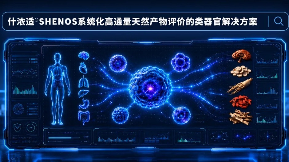 什浓适®SHENOS:AI+类器官,精准破解中药浓度剂量核心难题